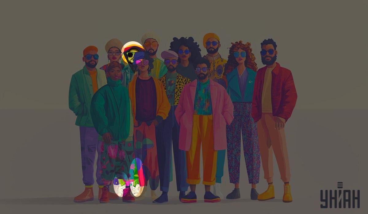 El extraterrestre era un hombre verde / collage Moje