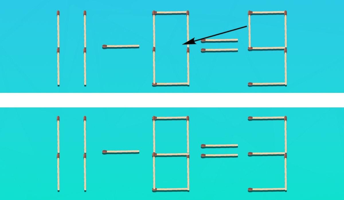 Aquí puedes ver qué partidos deben ser movidos a donde para hacer la igdad correcta / collage Moje