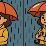 Test de inteligencia: encuentra 3 diferencias en la foto con la chica bajo el parag en 23 segundos Test de inteligencia: encuentra 3 diferencias en la foto con